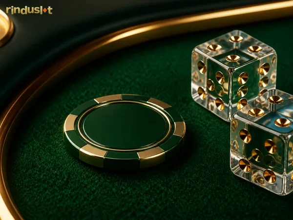 Tampilan permainan Plinko dengan papan dan jalur bola